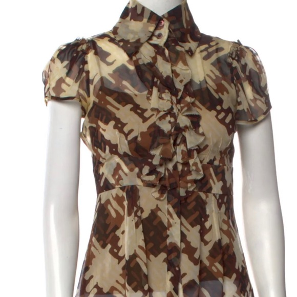 Diane Von Furstenberg blouse - Picture 3 of 3